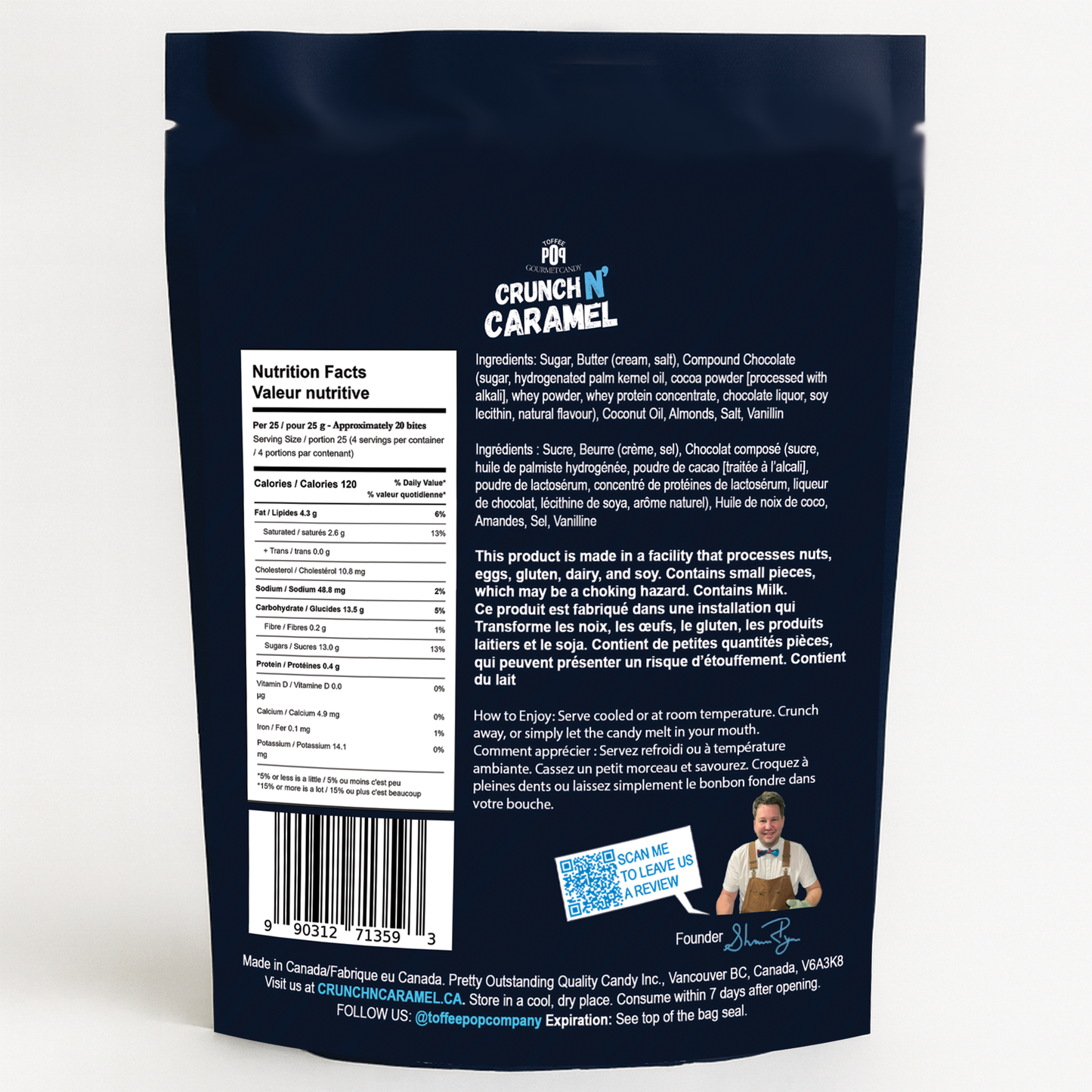 Double Butter Nut Crunch Toffee Bites - 85g