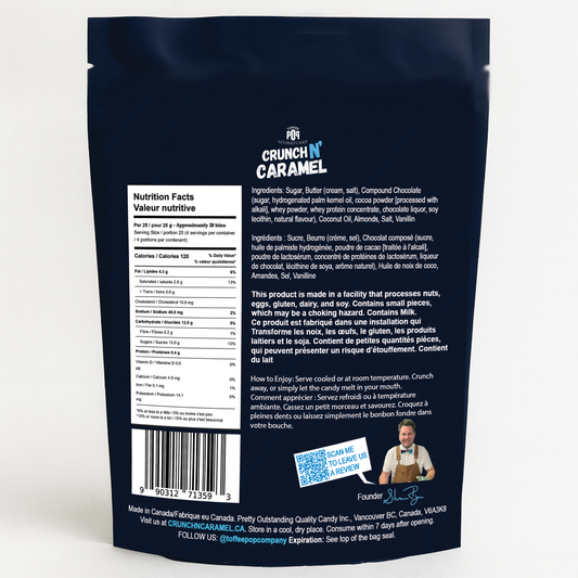 Double Butter Nut Crunch Toffee Bites - 85g